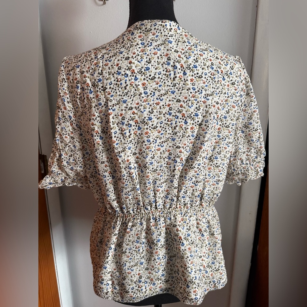 Madewell Silk Button Up Blouse - Picture 7 of 11